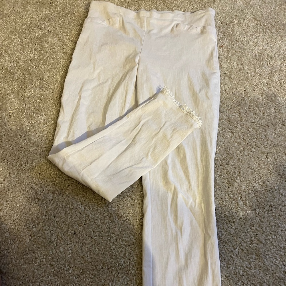 White pants